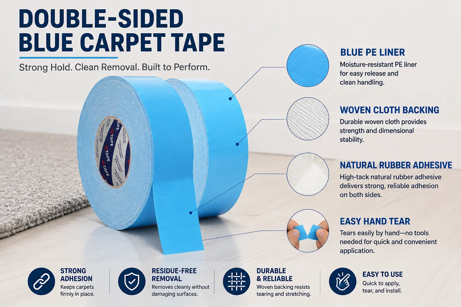 Double-sided-blue-carpet-tape-for-temporary-flooring.webp